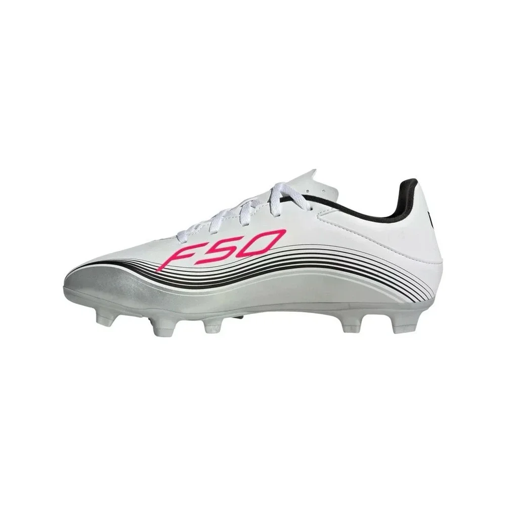 Mens Size 7.5- adidas F50 Messi Club FG / MG White Soccer Cleats  JP7443 NEW